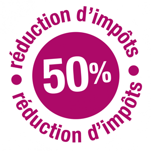 50% de réduction d'impôts